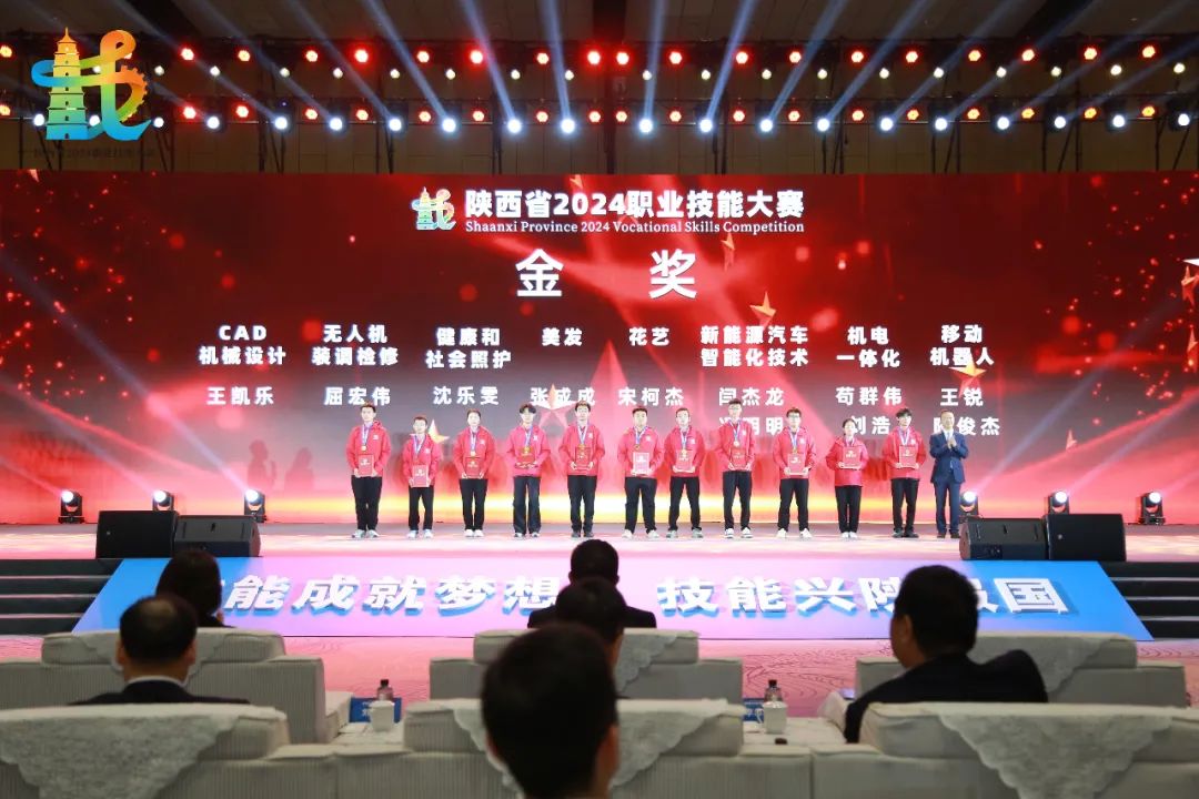 【技能大赛】陕西省2024职业技能大赛圆满闭幕(图2)