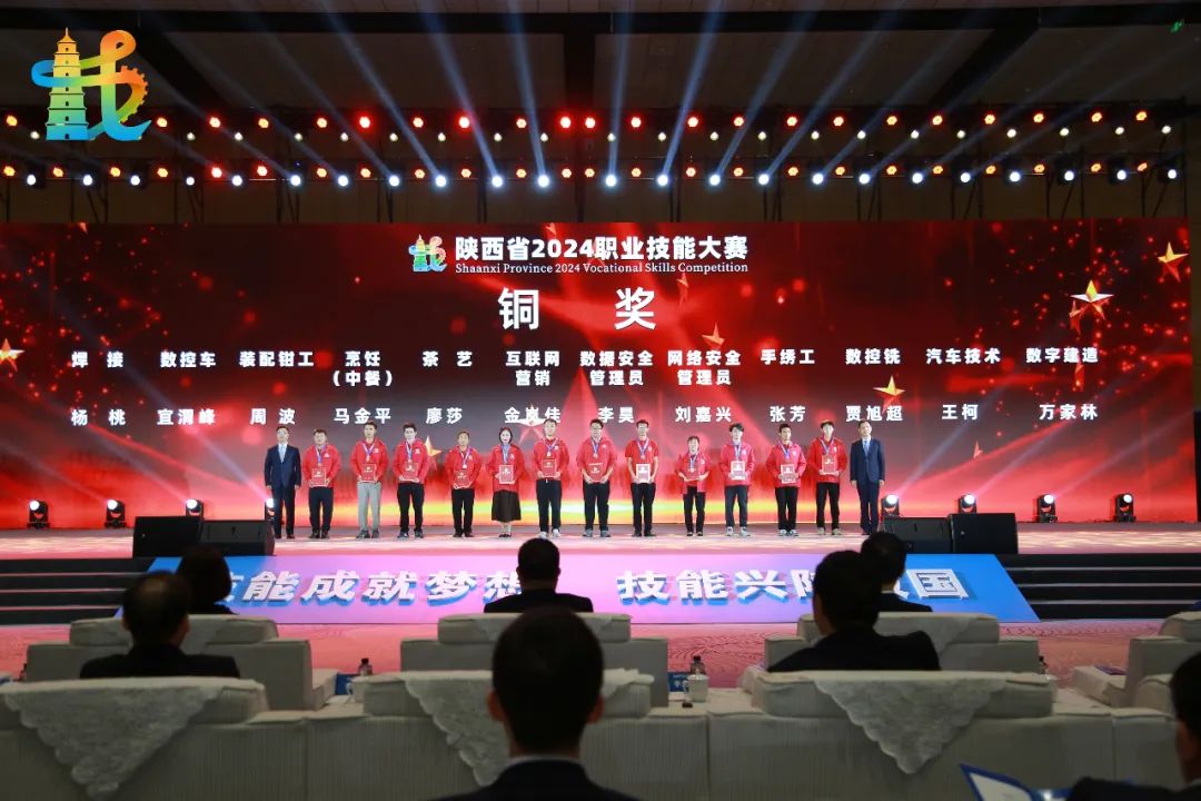 【技能大赛】陕西省2024职业技能大赛圆满闭幕(图5)