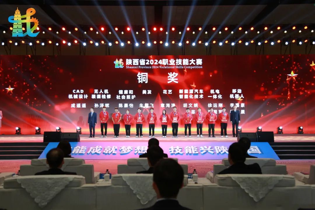 【技能大赛】陕西省2024职业技能大赛圆满闭幕(图6)