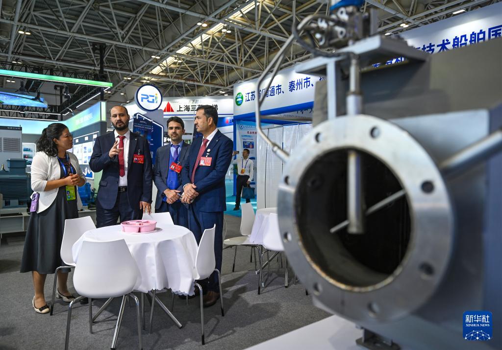 海洋科技装备齐亮相——记者探访2024世界航海装备大会(图4)