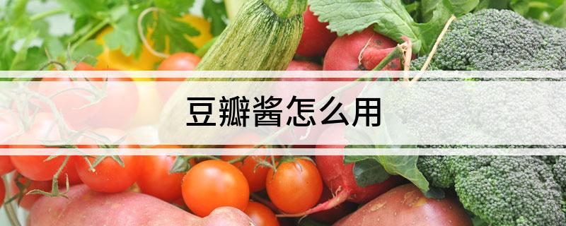 豆瓣酱怎么用(图1)