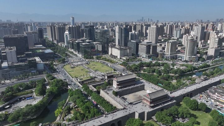在古丝路起点拥抱世界——陕西打造高能级对外开放平台观察威廉希尔(图1)