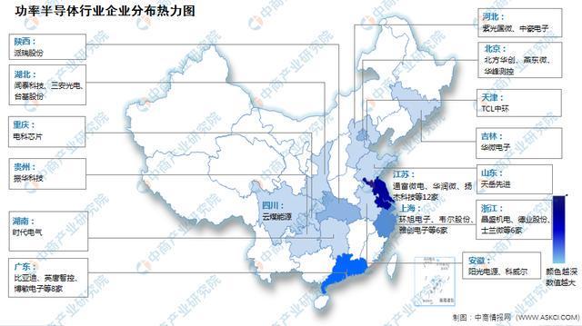 2025年中国功率半导体产业链图谱及投资布局分析(图13)