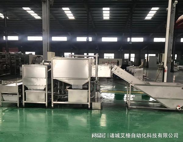 鸡蛋加工设备选诸城艾格自动化科技剥壳蒸煮线齐全技术实力雄(图2)