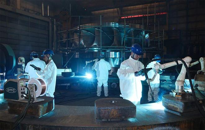 威廉希尔WilliamHill哈电电机焊接自动化再度取得里程碑式突破(图3)