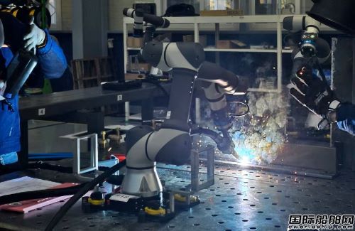 威廉希尔协作机器人突破170台！造船业“用工荒”倒逼转型(图1)