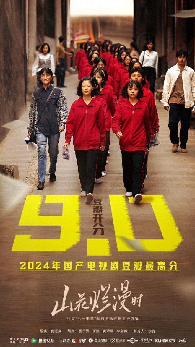 2024豆瓣高分剧排行榜《繁花》第3《山花烂漫时》9分高居第1(图2)