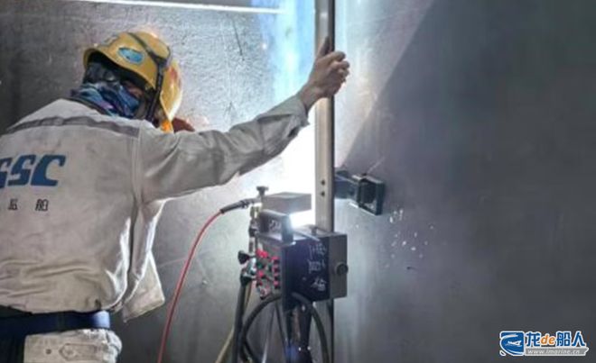 效率提升8倍！沪东中华LNG船焊接技术新突破(图1)