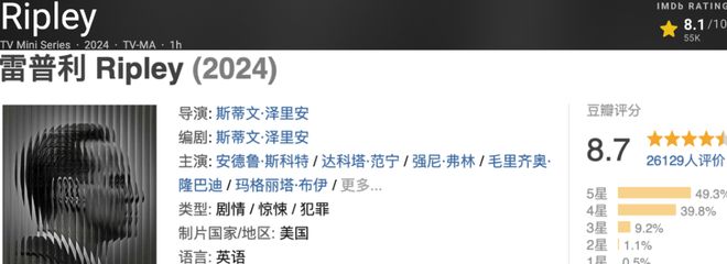 2024年评分最高的十部新剧(图9)